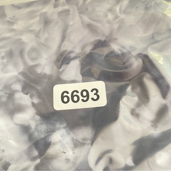 Lululemon Wunder Under Marble Dye High Rise Crop 21" Classic Navy 26693 - Picture 13 of 13